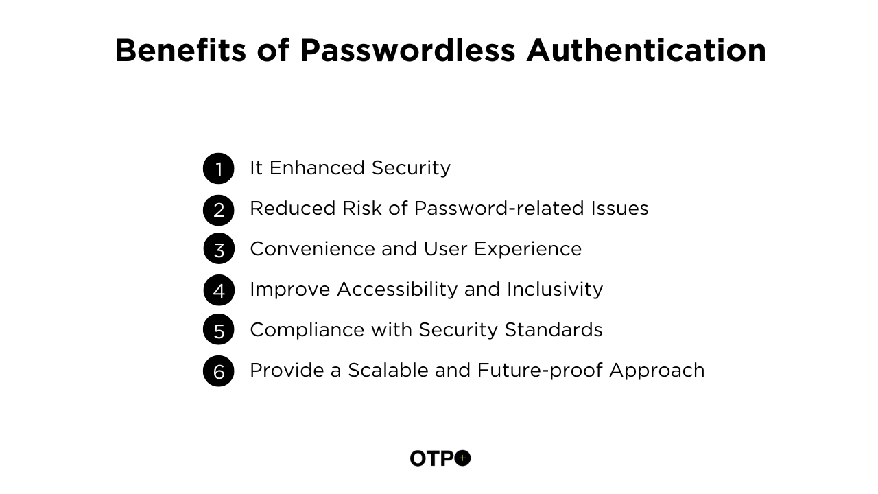 Benefits of Passwordless Authentication